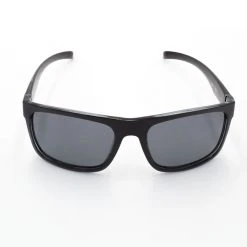 VIRTUE V-PARAGON POLARIZED SUNGLASSES - POLISHED SMOKE BLACK