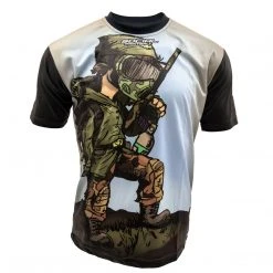 Social Paintball Grit Dry-Wick Shirt, Weekend Warrior, Paintball Cartoon Series