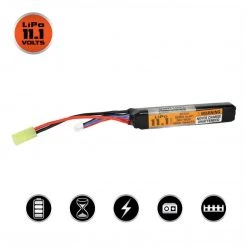 Valken LiPo 11.1v 1200mAh 30C/50C Stick Airsoft Battery (Small Tamiya) Batteries