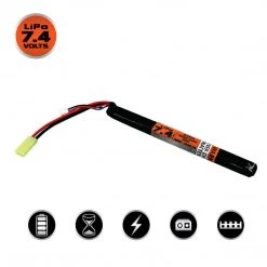 Batteries Valken LiPo 7.4V 1000mAh 30C Compact Stick Airsoft Battery Stick (Small Tamiya)