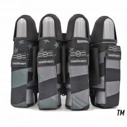 All Harnesses Valken Fate GFX 4+3 Paintball Harness - MERICA™ Silver