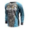 Social Paintball 2018 Narcos Cartel Wars Big Game SMPL Event Jersey, Blue Team
