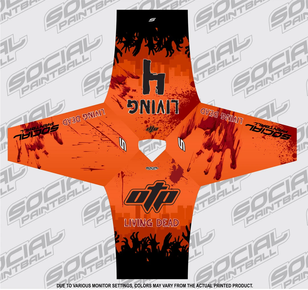 Social Paintball 2017 Living Dead 4 Custom Event SMPL Jersey