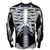 Social Paintball Skeleton Bones, Unpadded SMPL Paintball Jersey