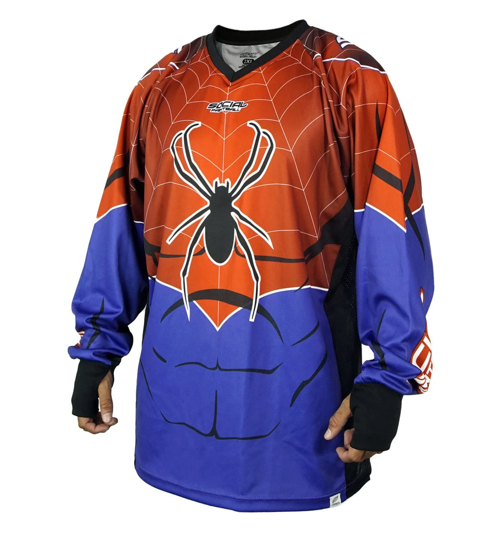 Social Paintball Spidery, Unpadded SMPL Paintball Jersey