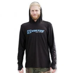 VIRTUE DRYFIT PROFORMANCE HOODED JERSEY - BLACK