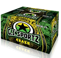 G.I. Sportz GI Sportz Craze Glow In The Dark .68 Cal Paintballs - 2000 Paintballs