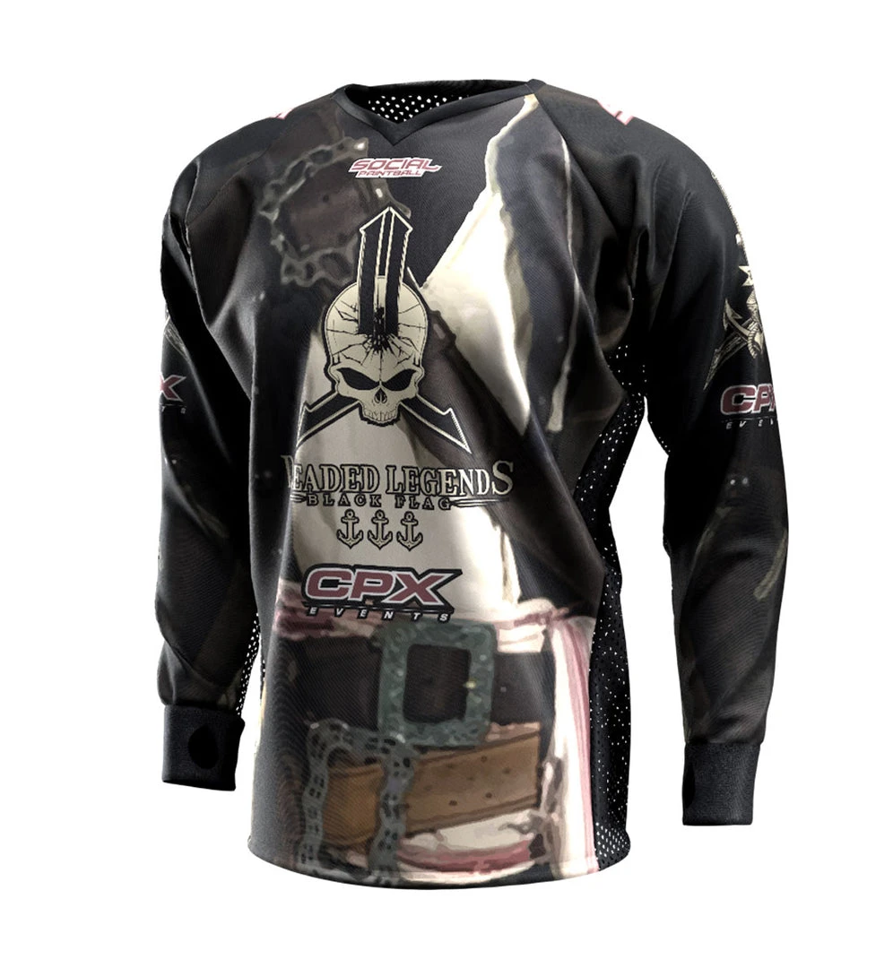 Social Paintball 2018 CPX Dreaded Legends 3 Custom Event SMPL Jersey