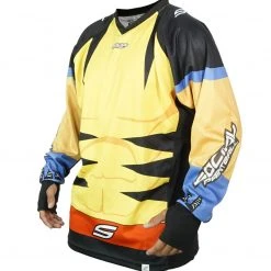 Social Paintball Yellow Badass, Unpadded SMPL Paintball Jersey