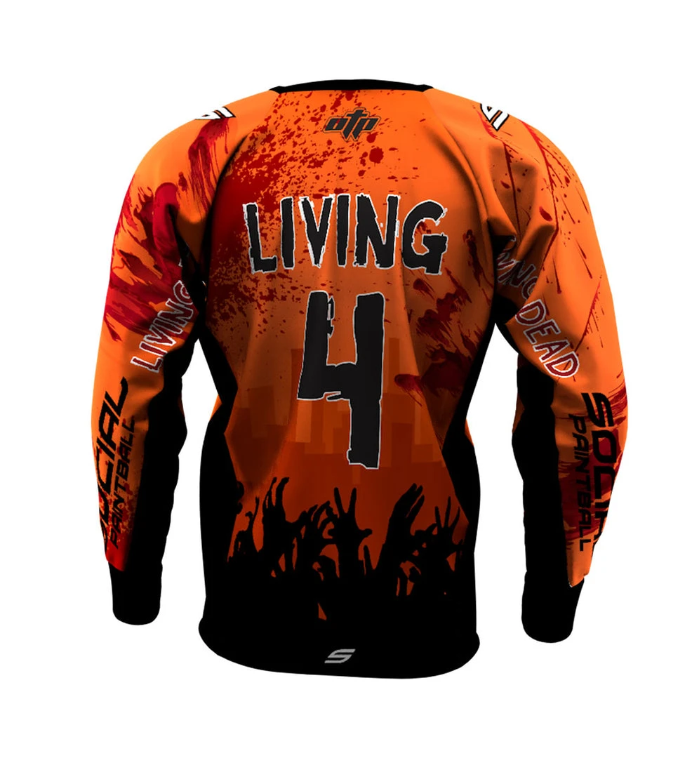 Social Paintball 2017 Living Dead 4 Custom Event SMPL Jersey