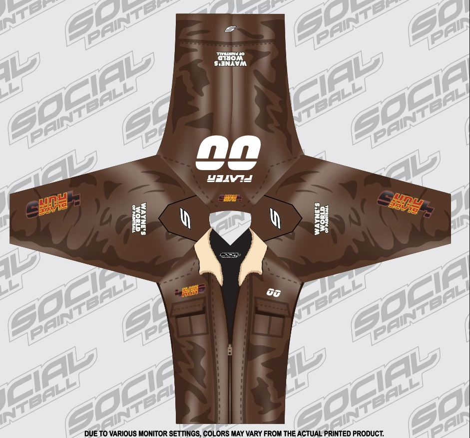 Social Paintball 2017 Wayne’s World Grand Finale Blade Run Custom Event SMPL Jersey