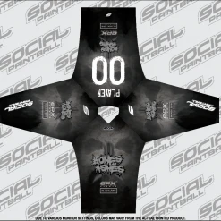 Social Paintball 2018 CPX Bones And Ashes 1 Custom Event SMPL Jersey
