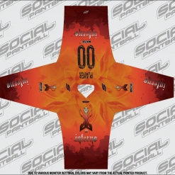 Social Paintball 2018 CPX Living Legends 11 Inferno Custom Event SMPL Jersey