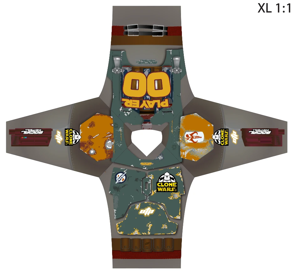 Social Paintball 2018 Clone Wars 2 Custom Event SMPL Jersey